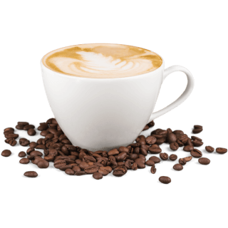 Plan de Marketing Digital a tu medida Taza de café sobre granos de café