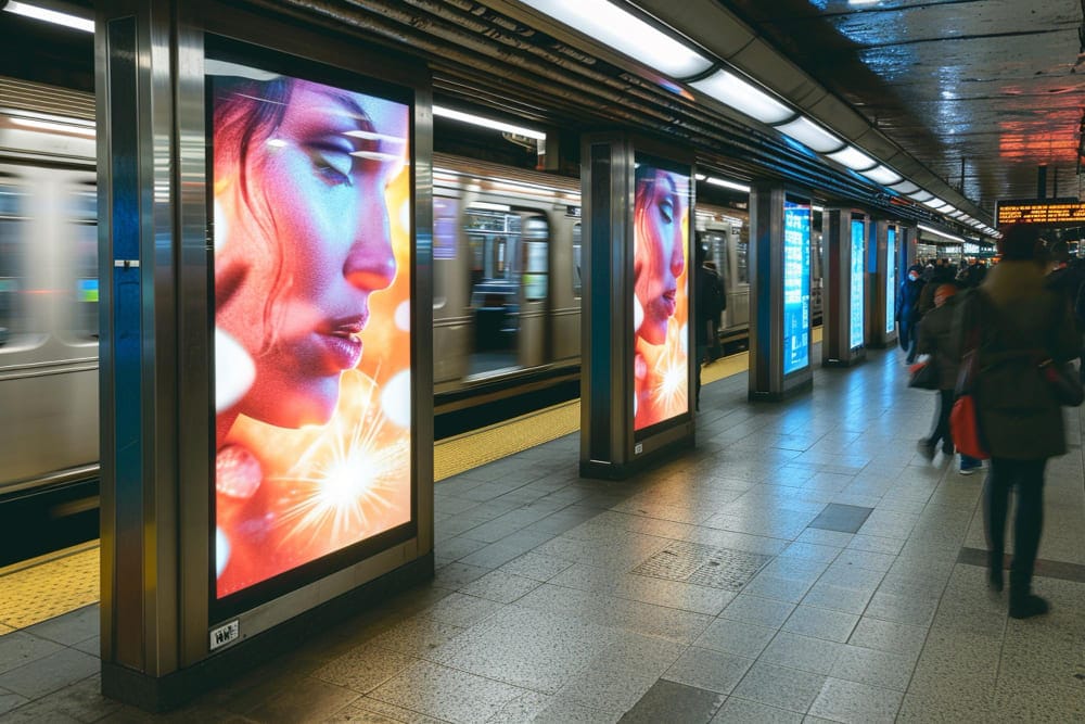 LA PUBLICIDAD DIGITAL EN EL METRO ALCANZA 128,7 MILLONES DE IMPACTOS Y REFUERZA SU PAPEL EN EL MIX DE MEDIOS